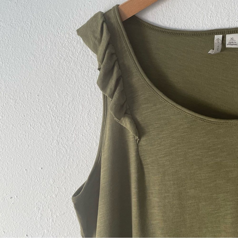 Est. 1946 CATO army green, olive green raffle tank top, SIZE XL - Picture 6 of 6